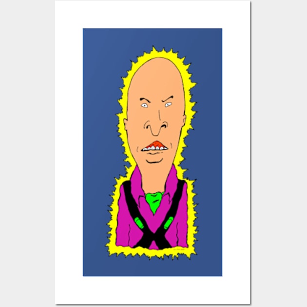 Lex Butthead Wall Art by Pop Wasteland